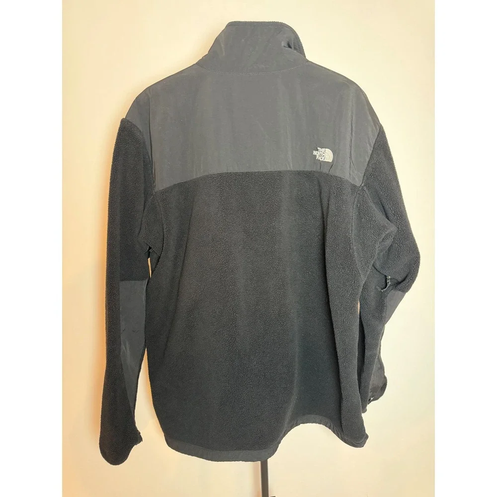 The North Face Denali Fleece Jacket Mens XXL Black Full Zip Heavyweight Coat